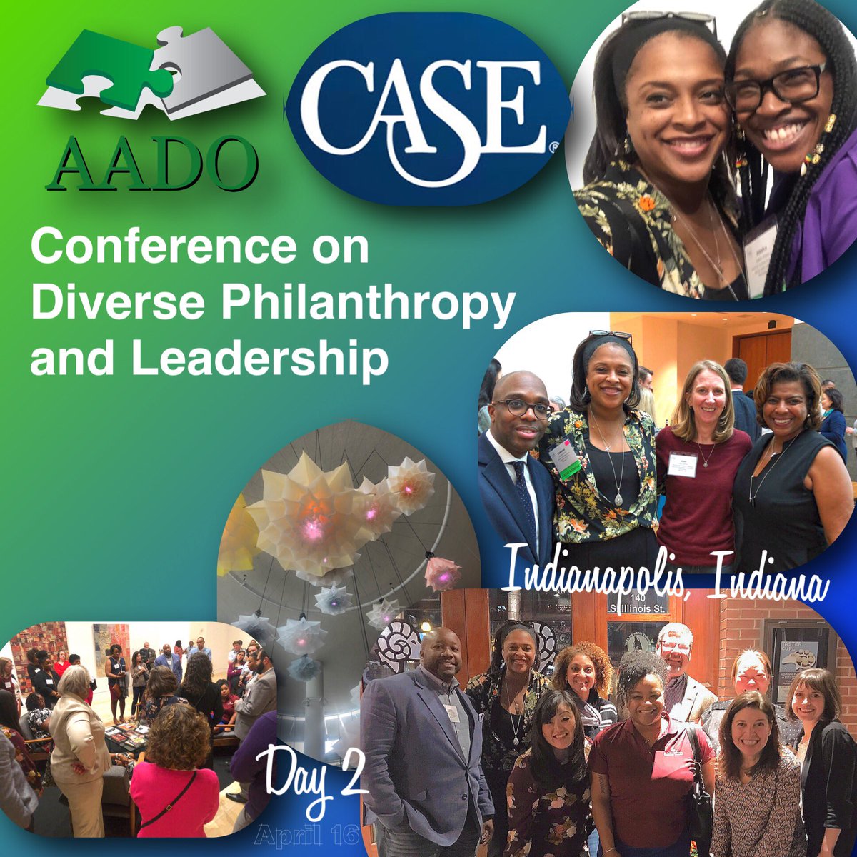 LizaCorrine's tweet photo. Conference on Diverse Philanthropy and Leadership: Day 2 @AADONetwork @CASEAdvance #casedpl Expanding our minds, making new friends & connecting with old friends https://t.co/euvmKoAtS0
