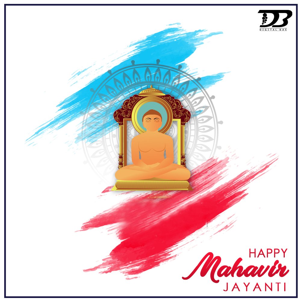 PRVentures's tweet photo. May Lord Mahavir bless you with peace, prosperity and happiness on the occasion of #MahavirJayanti. Let your brand depict goodness and happiness always. #DigitalBae https://t.co/m7zDygILxw