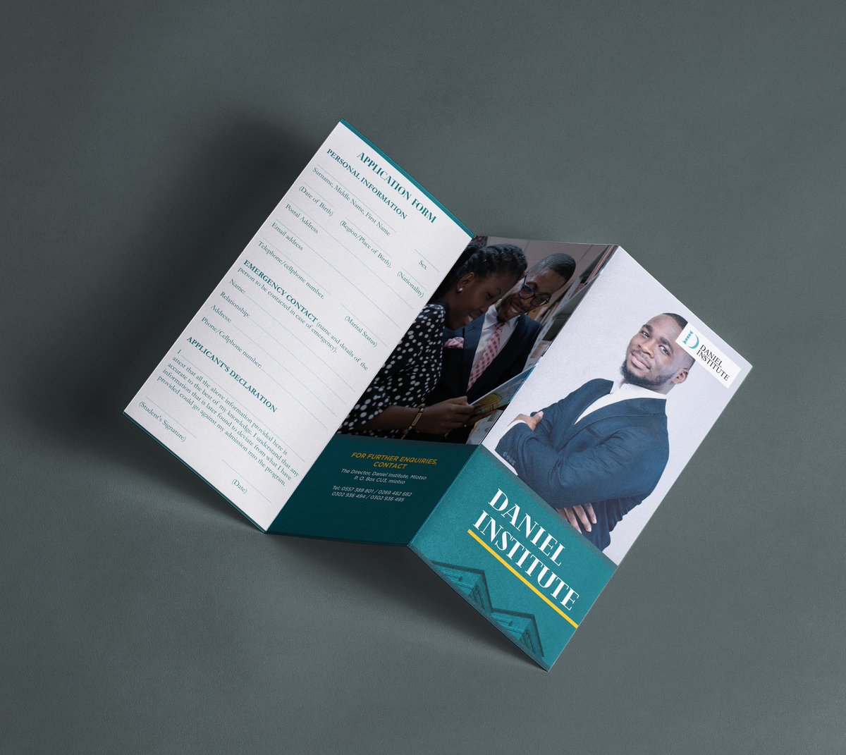 breezebrandgh's tweet photo. Ealier this year, we worked with @DanielInstitute and helped them with design and printing of their publicity materials which included fliers,  brochure and pull up banners.

#Breezebrand #brochure #design #print #fliers #illustration #publicity https://t.co/roqTwgQQ25