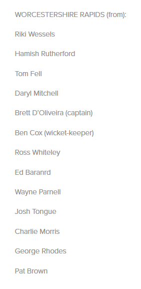 FantasyCricTeam's tweet photo. #LANvWOR
#RLODC
#LANvsWOR
BOTH TEAM SQUAD https://t.co/IO7wQpizLh