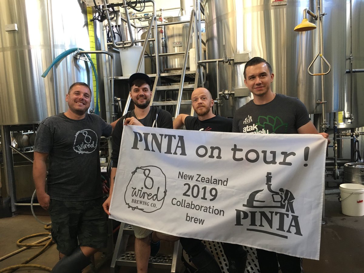 Another great day collabing with our Polish friends from #browarpinta. This time it’s a poppy seed, raisin, orange peel and vanilla imperial stout