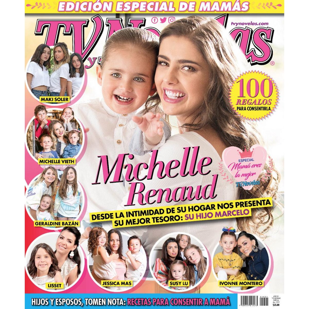 TVyNovelasMex's tweet photo. Aquí les dejamos nuestra portada del especial de #DíaDeLasMadres con #MakiSoler @viethmichelle @GeraldineBazanO @Lisset_oficial @masjessica #SusyLu #IvonneMontero @michellerenaud https://t.co/suQs3nuzX3