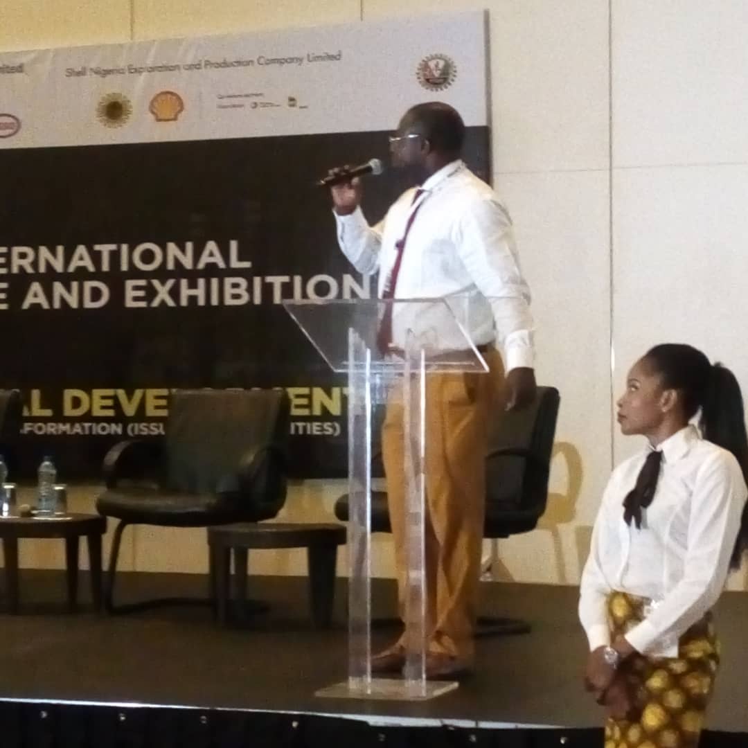 FUPRE_Res's tweet photo. Dr. Omonigho B. Otanocha, MD/CEO FUPRE Energy Solutions (Nig.) Ltd (FESL) at the OGTAN ACE 2019 Event @ Eko Hotels https://t.co/61JRhU69Le