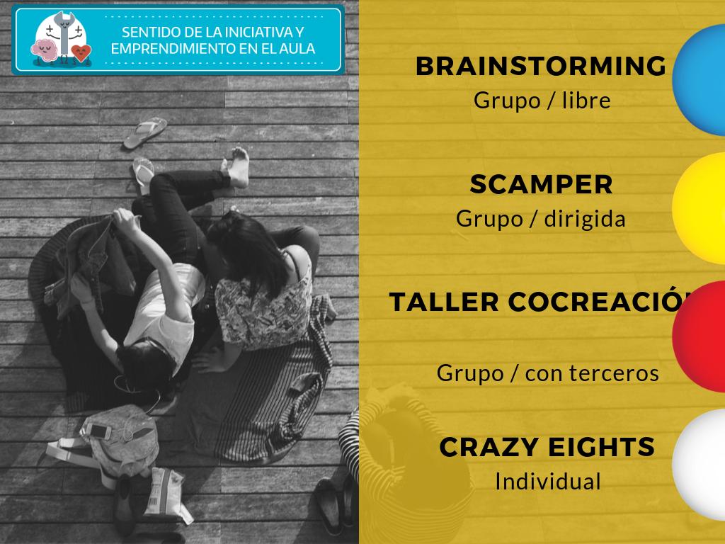 ppenalvera's tweet photo. Selección de técnicas de creatividad que aplicamos en #Emprende_INTEF para ideación
Estamos de lleno con la búsqueda de soluciones a nuestro reto... https://t.co/GZHag1vQuQ