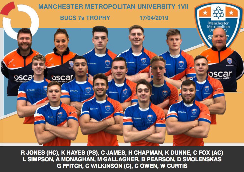 MMURUGBY's tweet photo. National University 7s Day @MMUSport Squad 

📍Leeds, Bramhope, West Park RFC
⏰10am First Games https://t.co/nQTgOELH1w
