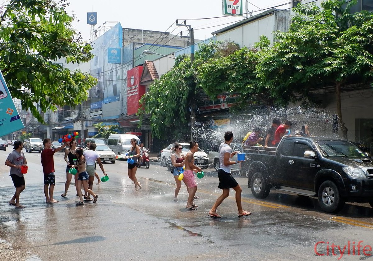 Chiang Mai has the highest road accidents during Songkran this year with the total number of 104 from 2,702 accidents nationwide. #songkran