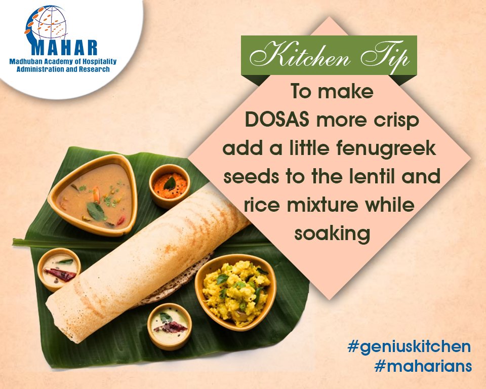 mahardehradun's tweet photo. Learn #cookingtips with us and experience the satisfaction of cooking well.

#tips #cheftips #hospitalitymanagement #maharians #hotelmanagement #hospitalityindustry #institute https://t.co/98ouMS8rDG
