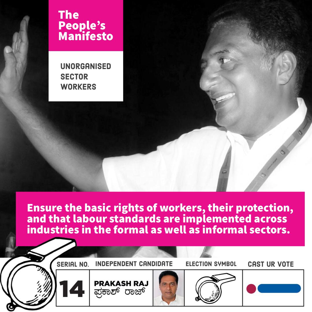 JoinPrakashRaj's tweet photo. Over the years the elected representatives have completely neglected the well being of the people. The traditional political parties have never implemented their election manifesto.
Choose your candidate BANGALORE ! Time to bring in change ! #whistlegevotehaaki #serialno14 https://t.co/5GkE70lXUJ