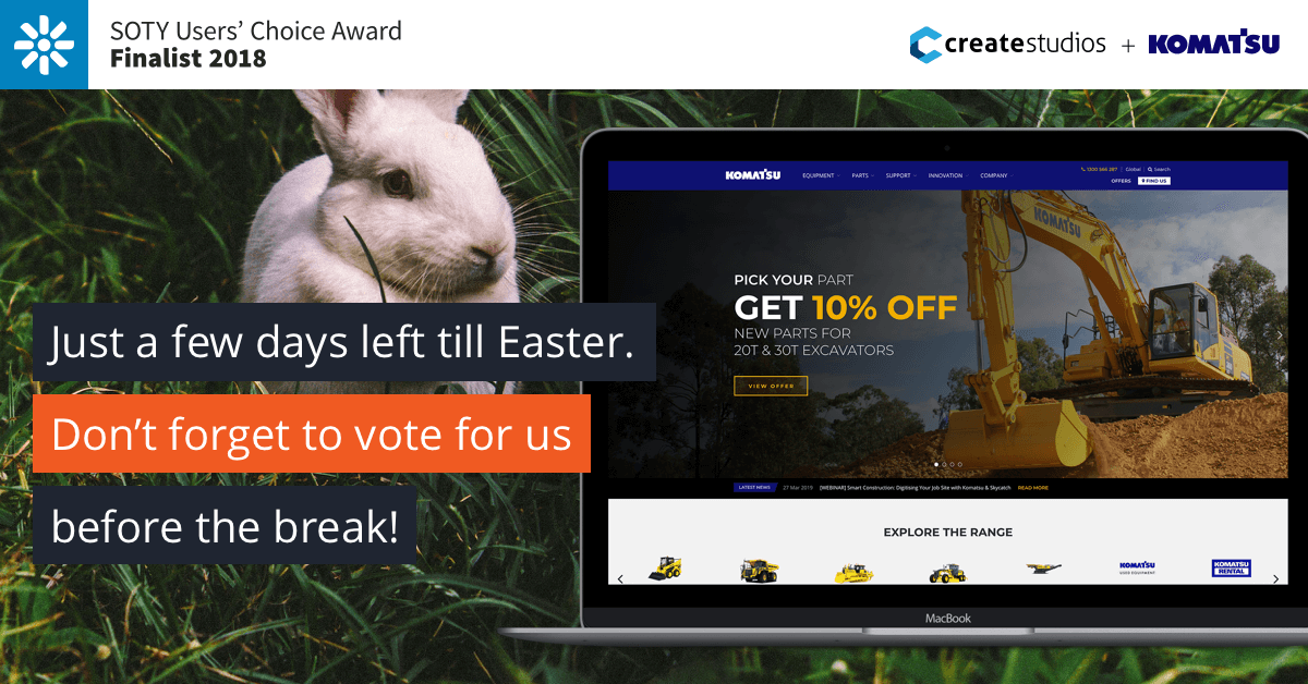 Create Studios tweet media