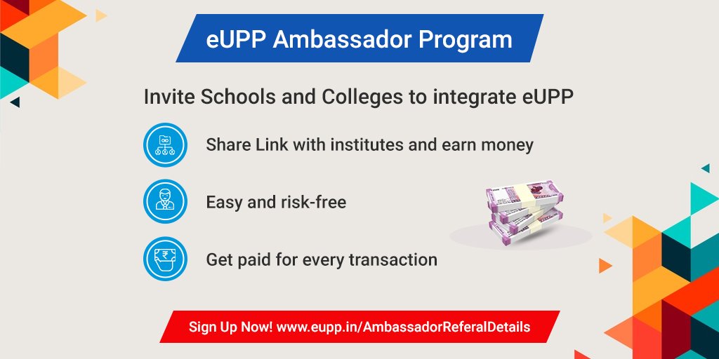 ConneXRM's tweet image. Market is flooded with many refer and earn money program, but not every program is beneficial for you! Now get an assured way of earning #sideincome with #eUPPAmbassadorProgram. eupp.in/AmbassadorRefe… #eUPP #MakeMoney #Freelancing