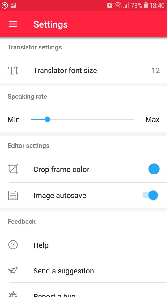 ScanTranslate's tweet image. For 👌 better experience set up 🔧 settings as you like 🔥

#scanandtranslate #textgrabber #app #ios #googleplay #translate #language #file #ducument #sign #settings #setup #travel #learn #guide