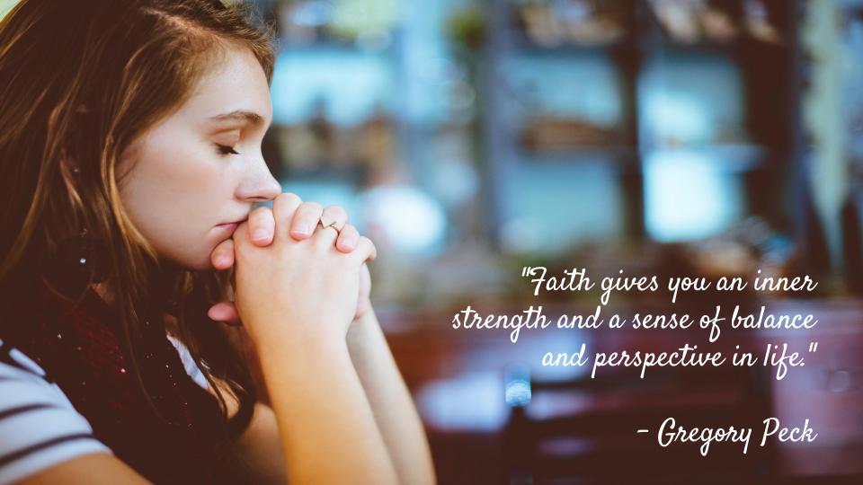 collave_com's tweet image. "Faith gives you an inner strength and a sense of balance and perspective in life."
- Gregory Peck   

#HolyWednesday
#Collave