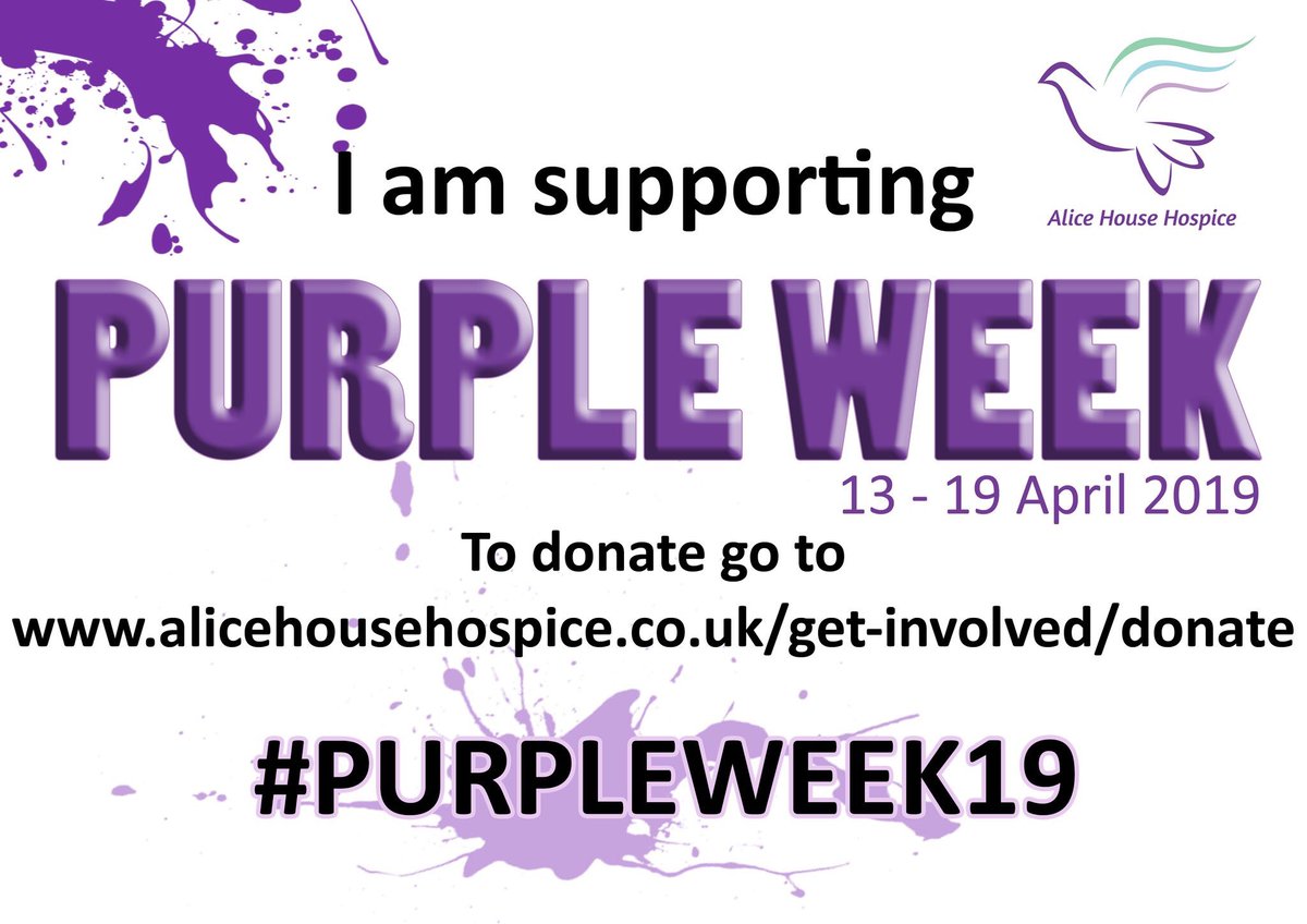 dannylaughton's tweet photo. @CoopFuneralcare #Hartlepool supporting @AliceHouseHosp #Purpleweek19 with staff and vehicles wearing purple. #showyoucare #dowhatmattersmost #BeingCoop https://t.co/I12snV0gdH