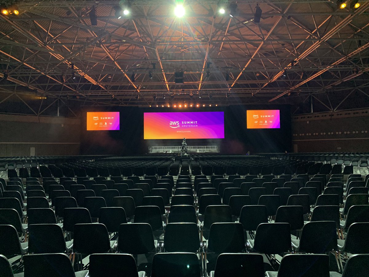 CVS_int's tweet photo. Ready to go #AWSSummitNL https://t.co/goZ4jJMq47