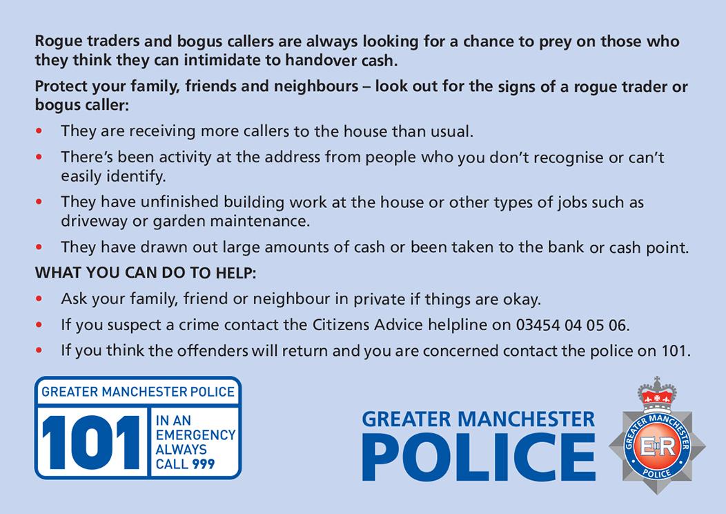 gmpfraud's tweet photo. Please watch the excellent video portraying the misery which can happen from accepting work to be done on your house by Rogue Traders calling at your doorstep, use the  link below.  Please inform members of your family, friends and neighbours.  https://t.co/4OVYW9ReFG https://t.co/b0YFeRcoLg