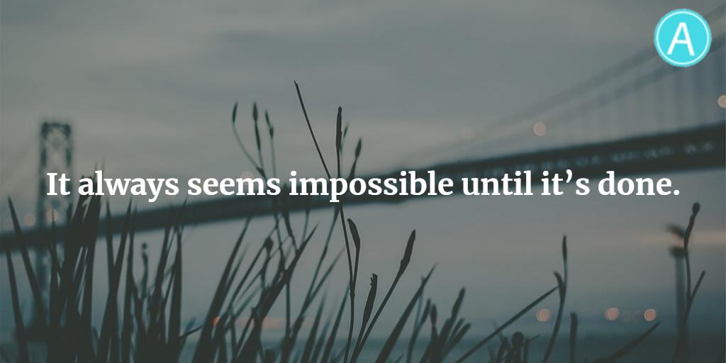 AppsGuideIndia's tweet photo. “It always seems impossible until it’s done.”
 
#quotesoftheday
#Encouragement
#Postivevibes
#success

https://t.co/YHaBdKQYJA https://t.co/mRtEcf3GPn
