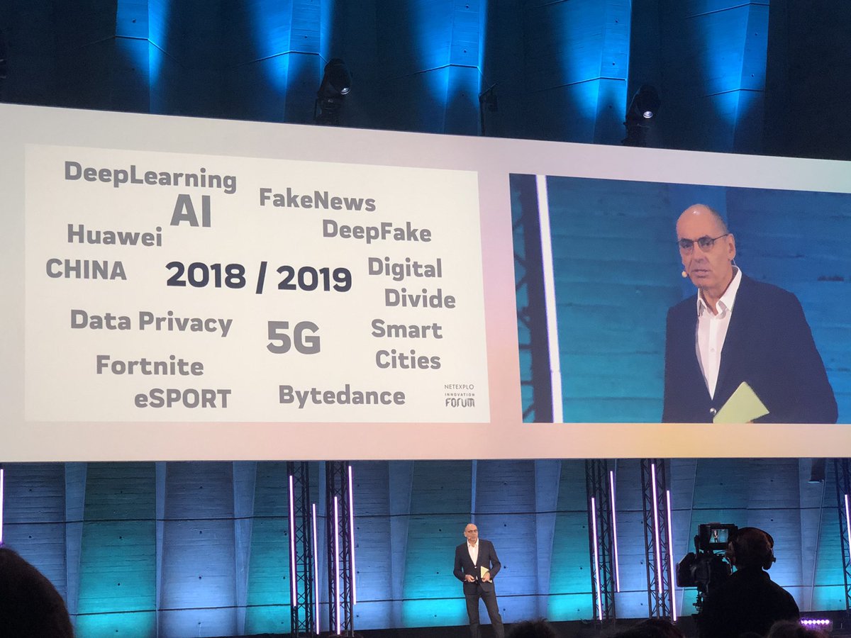 Les #tendances 2019 du #digital. Ouverture du #forum #netexplo par #ThierryHappe en direct de l’@UNESCO