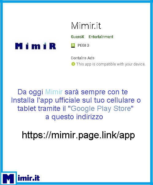 ItMimir's tweet photo. Scarica l'app ufficiale di Mimir sul tuo smartphone o table https://t.co/lnw0QpF2sX #android #app #googleplaystore #appufficiale #mimir #download #buongiorno #gratis #smartphone #tablet #cellulare #download #saiperchè #sapevatelo #perchè https://t.co/MfThnm32JJ