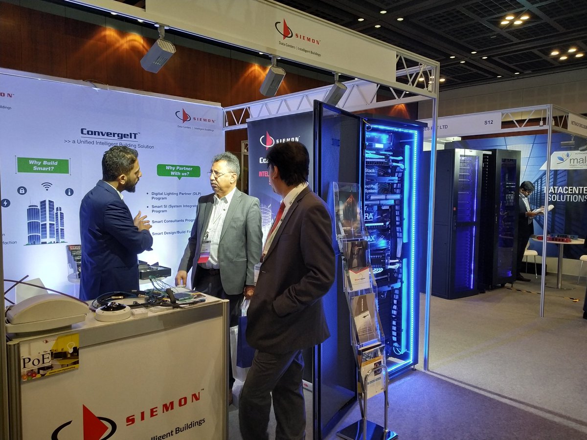 SiemonIndia's tweet photo. Meet us at BICSI Dubai 2019, Today and Tomorrow!! @BICSI #BICSIMEA #Siemon #SiemonIME #datacentres #IoT #smartcities https://t.co/gA7E420YZy