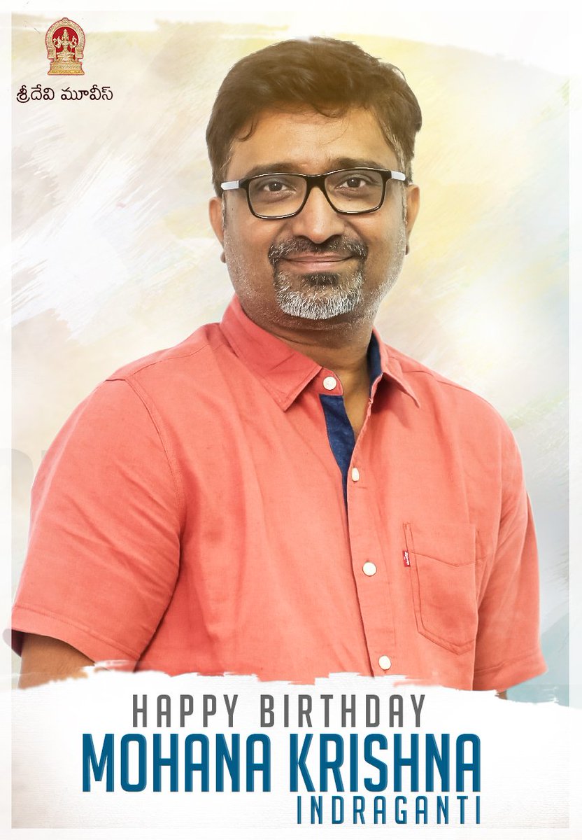 Join us wishing our beloved director @mokris_1772 a very happy birthday 💐🎊🎉
#HBDMohanaKrishnaIndraganti