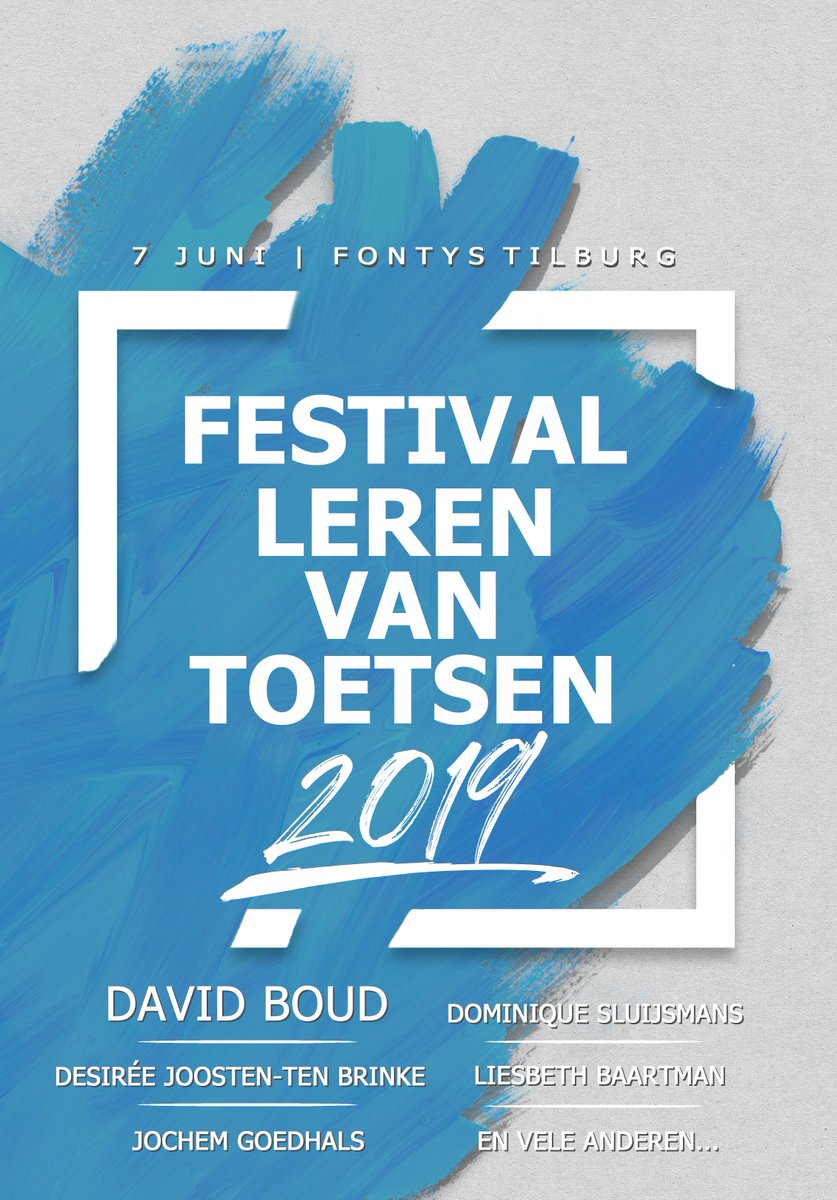 lerenvantoetsen's tweet photo. Kennis en inspiratie opdoen en ervaringen delen over de leerwaarde van toetsen? Het kan tijdens ons festival! Festival Leren van toetsen op 7 juni in Tilburg! Kom je ook? #festival #lerenvantoetsen #DavidBoud https://t.co/6QnMVGp457 https://t.co/frhkmetAEy