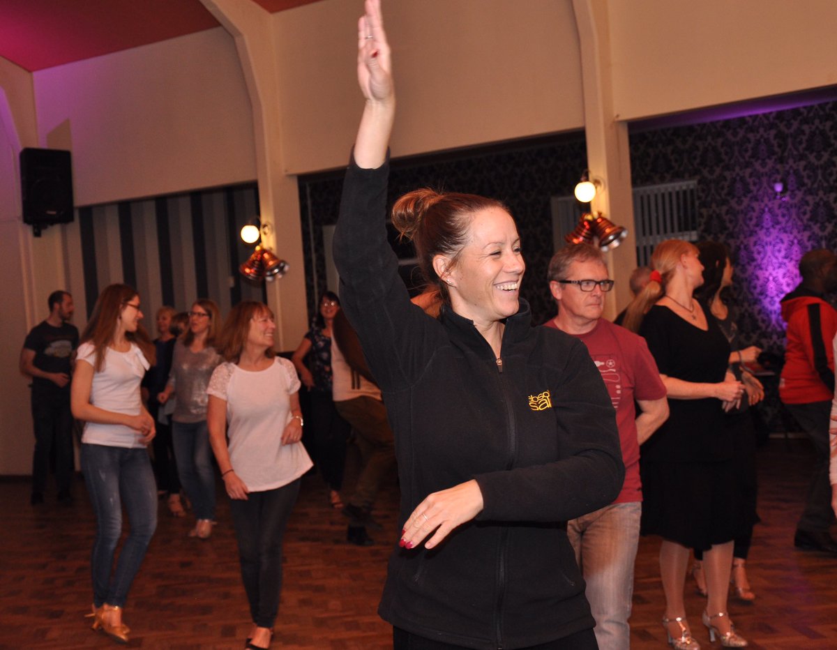 Absolutesalsa's tweet photo. Hands up if it’s your birthday this week 🙋🏻‍♀️ Come &amp; celebrate Team Member Louise’s Birthday with us tonight at the Polish Club. Salsa lessons as usual:
7.30pm Beginner class &amp; Improver Level 1 class
8.30pm Improver Level 2/3 class 
See you later 🥳
#absolutesalsa #salsa #derby https://t.co/BhwWmIR51T