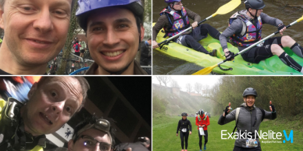 EXAKIS_NELITE's tweet photo. 🏆 Un grand bravo à nos consultants @flotrine1 et Guillaume Noiret qui ont enchaîné la semaine dernière de nombreuses épreuves de VTT, Trail, course d'orientation, roller et kayak. Retour en image ⬇️ https://t.co/T79Btkz0jO