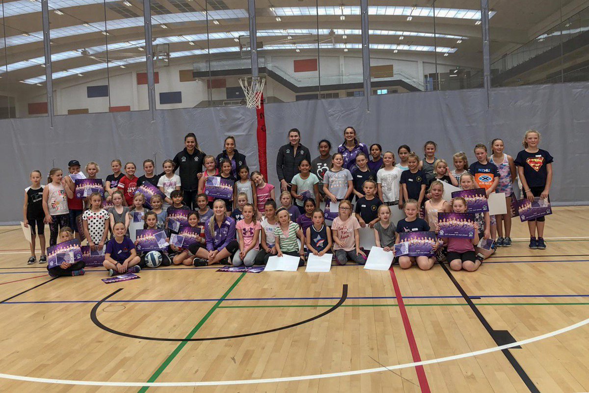 starsnetballnz's tweet photo. Thank you very much to all the participants that turned out for our SOLD OUT Junior Stars Netball Clinic today at Pulman Park Arena. Our team had a fun day sharing their knowledge with all you keen netball stars of the future. Keep active and #NetballSmart @ACCSportSmart https://t.co/xm5Q9YzRxc