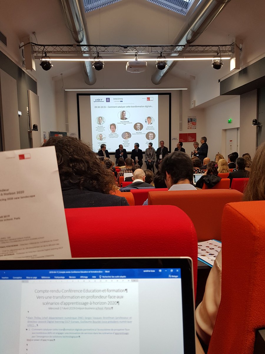 sandyprovence's tweet photo. Conference éducation et formation : vers une transformation en profondeur face aux scénarios d apprentissage à horizon 2020 https://t.co/425nu9cQdh