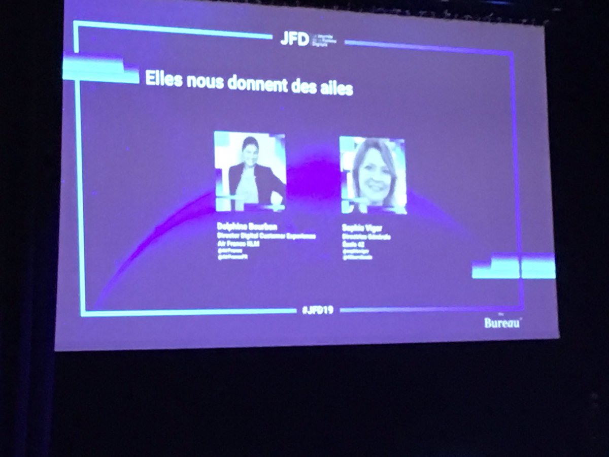 leclandigital's tweet photo. #morewomanintech le cri de guerre de notre jeune entreprise @leclandigital avec @mclevet @sophieviger #jfd19 https://t.co/lzKtpO0cXU