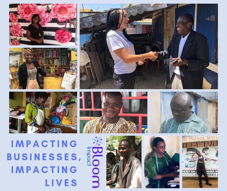 BloomImpact's tweet photo. Some photos of our SME customers in Ghana - we're excited to help them and others grow their business & have positive impacts on their communities. Follow our journey on our Facebook & Instagram pages. #BloomImpact #TouchingLives #Ghana #Africa #Finclusion #FinTech https://t.co/cnYYlKTlGh