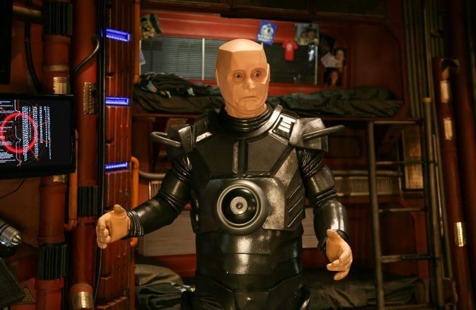 KRYTEN_RD's tweet photo. #Dwarfers. Mr Lister has been regaling me with his angling stories. One in particular I found most amusing. About how he once single handedly caught a two pound black ribbed nobbler ...... Unfortunately my circuits are beginning to melt. Oh Sir's ... Ma'ams... Help Meeeeeee!!! 😮 https://t.co/Jwnhyci1py