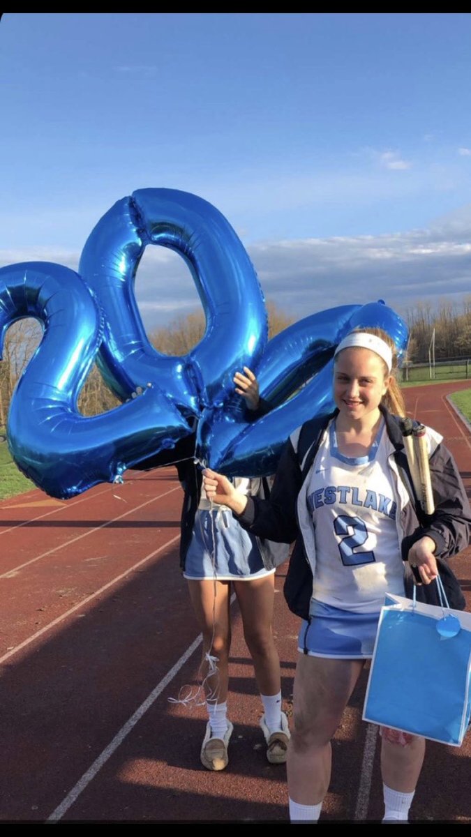 WVGLacrosse's tweet photo. 200th and counting.  Congrats Em!!! https://t.co/LvXMOCj4lK