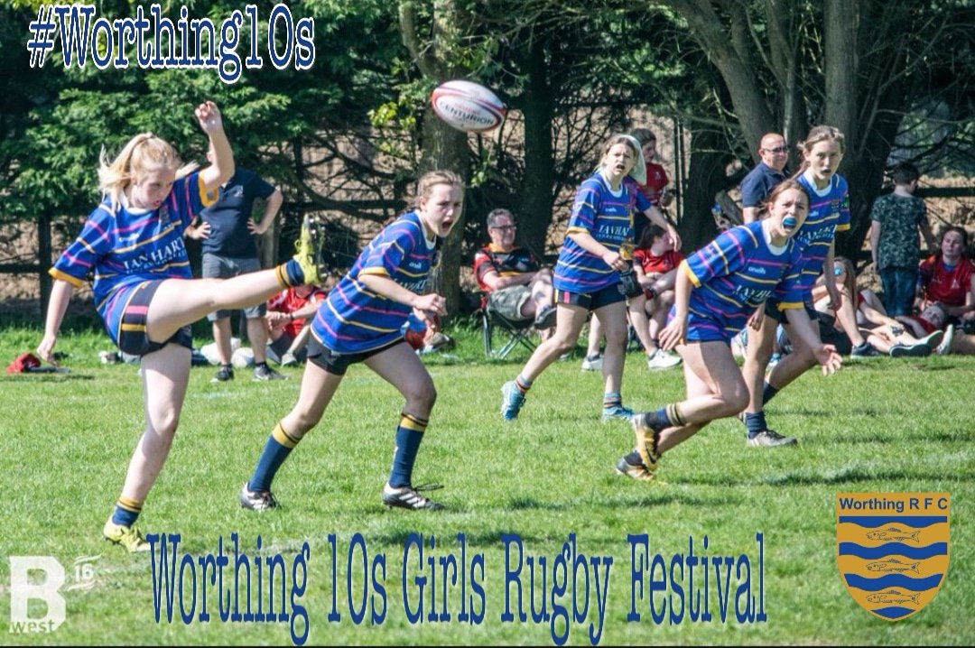 WRFC_girls's tweet image. #worthing10s is just 16 days away. The UKs biggest festival of girls rugby is coming to @WorthingRFC . Girls aged from 11-18 playing contact rugby across two spectacular and  entertaining days! Follow the fun here... #girlsrugby #rugbygirls #RugbyFamily