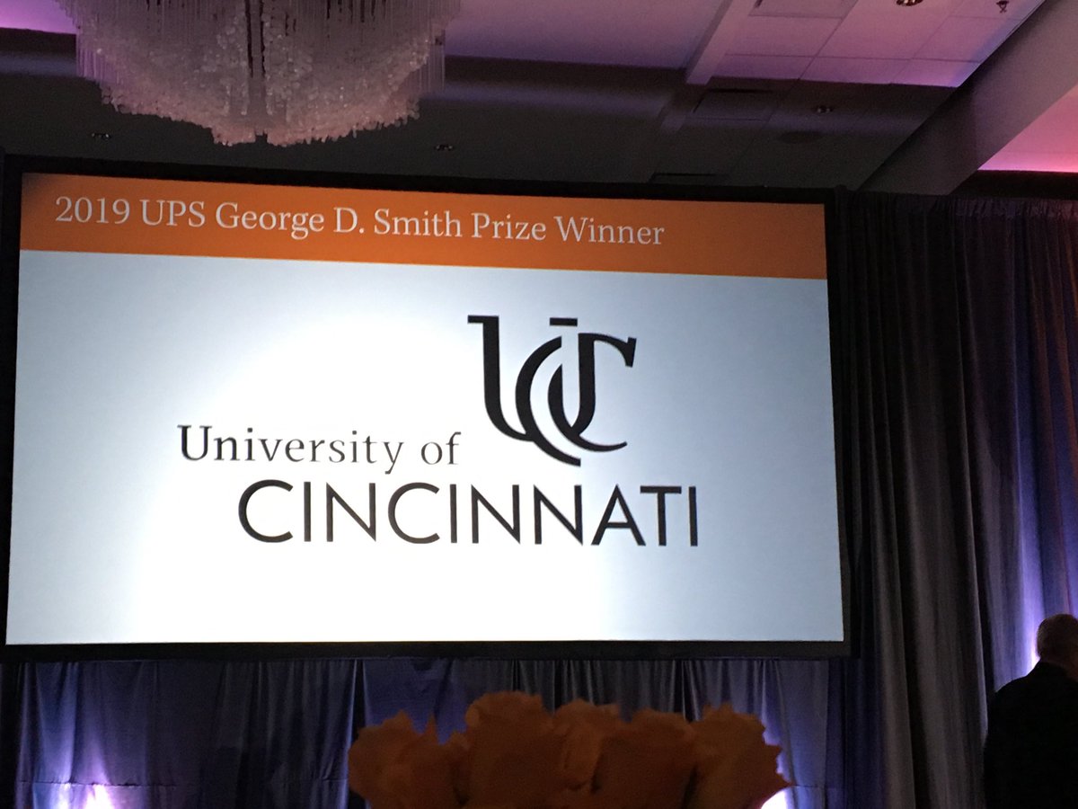 EMDinevski's tweet photo. Congratulations @UCBusAnalytics on winning the UPS Smith Prize! So blessed that I was able to speak about such an amazing program at @2019Analytics.
#2019Analytics #GoBearcats @LindnerCollege @uofcincy https://t.co/FK7lykb4lE