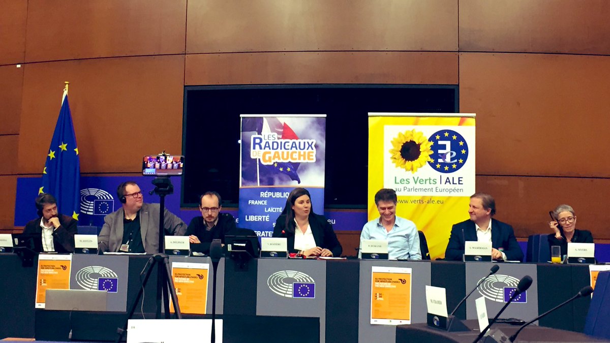 LIVE right now, event on new #EU #whistleblower law that will soon protect #truth tellers ALL OVER EUROPE. With Antoine Deltour, #luxleaks whistleblower that in many ways inspired this new law. Watch here 👀 facebook.com/Eurocadres/vid…