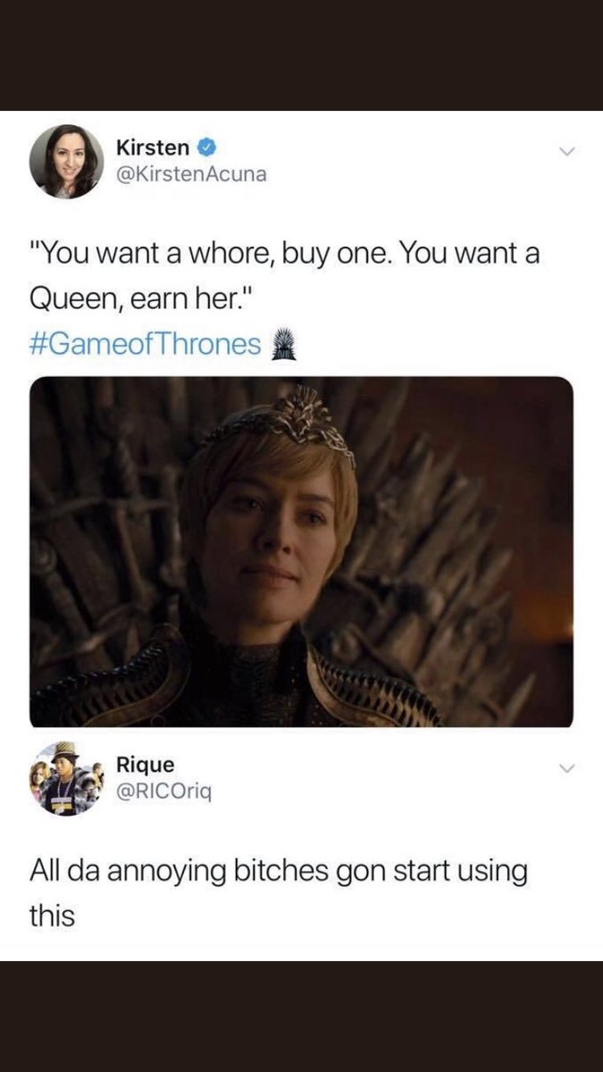 berraktzntc's tweet photo. “You want a kayyum, buy one. You want mazbata, earn one. “ #GameofThronesSeason8 https://t.co/3J716hEDa8