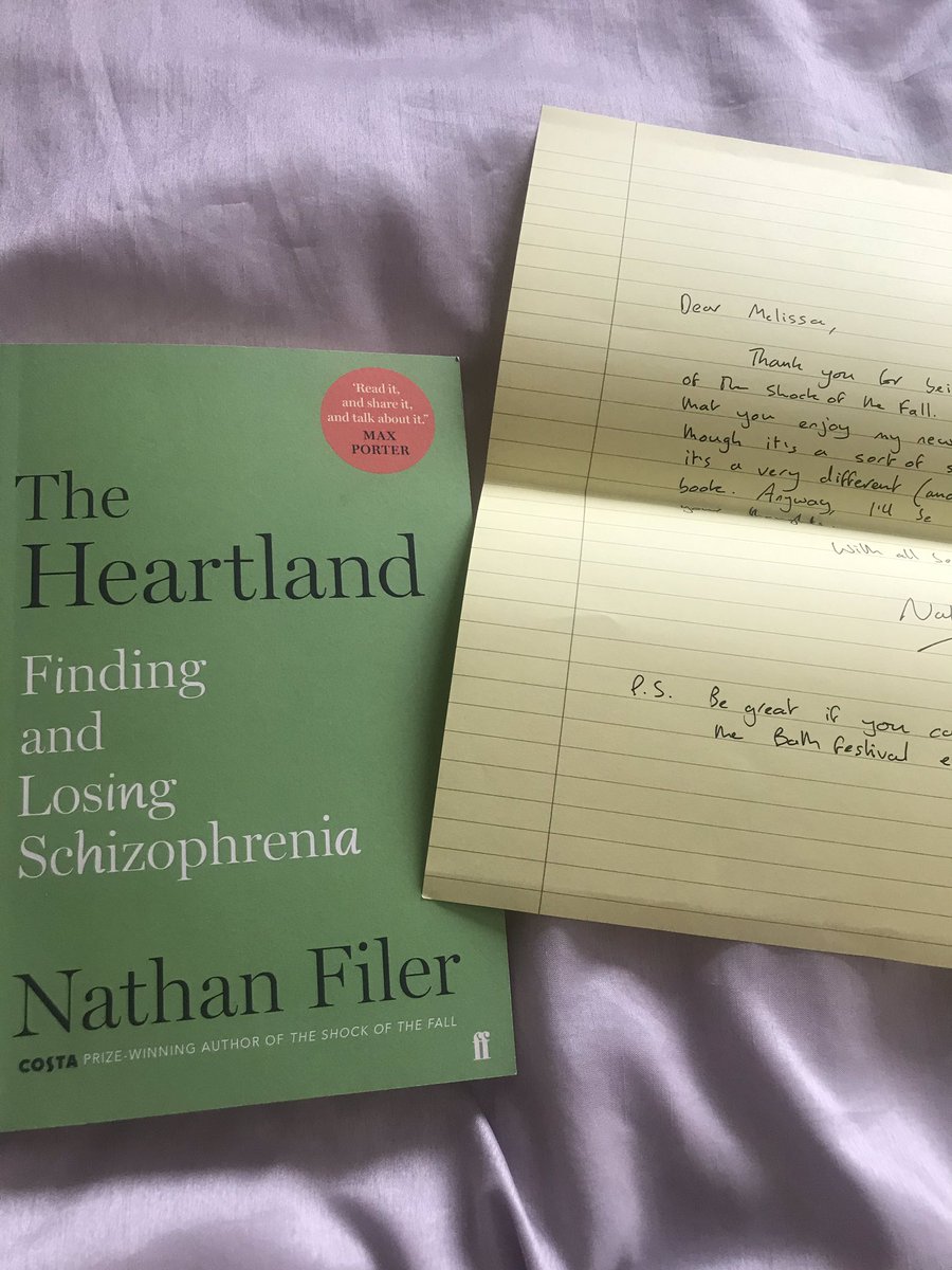 thebookwormsfan's tweet photo. Wow. Fantastic signed #bookpost and lovely letter today from @nathanfiler - author of my favourite book #TheShockOfTheFall
Thankyou so much, can’t wait to read it @FaberBooks https://t.co/s7ooSp9Sgu