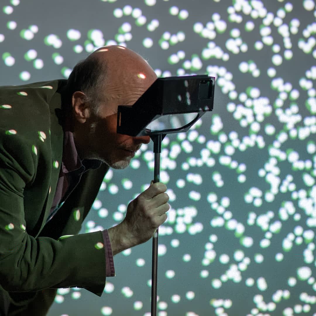 in_collusion's tweet photo. It's a glorious day at #collusion2019 - come see this extraordinary #art &amp; #tech show featuring #AI driven film, #immersive experiences, #augmentreality &amp; more! Open until 7pm outside @CambJunction - @CambConsultants @Arm @ARUCreative https://t.co/A0FEIocoEC