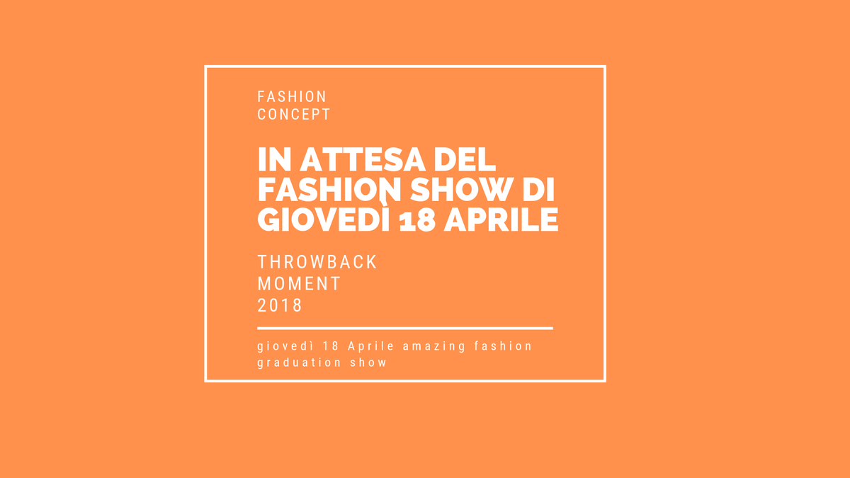 fcmodelagency's tweet photo. ACCADEMIA ITALIANA 2019

Domani, giovedì 18 aprile, si svolgerà un AMAZING fashion show.
Vi proponiamo alcuni THROWBACK della sfilata del 2018...

STAY TURNED!!!!! https://t.co/z1uU18zwyV