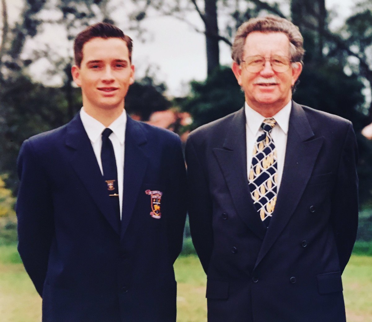 nsmithonline's tweet photo. Today I had the honour and privilege of attending the funeral service for one of lifeโs true gentleman; Mr Terry Blanchard. Rest In Peace now, Mr Blanchard. You will be sadly missed but your legacy at @stleos will live on... #paddlepoplion #leospride ๐ฆ @09AGL https://t.co/lXQvq7kNO5