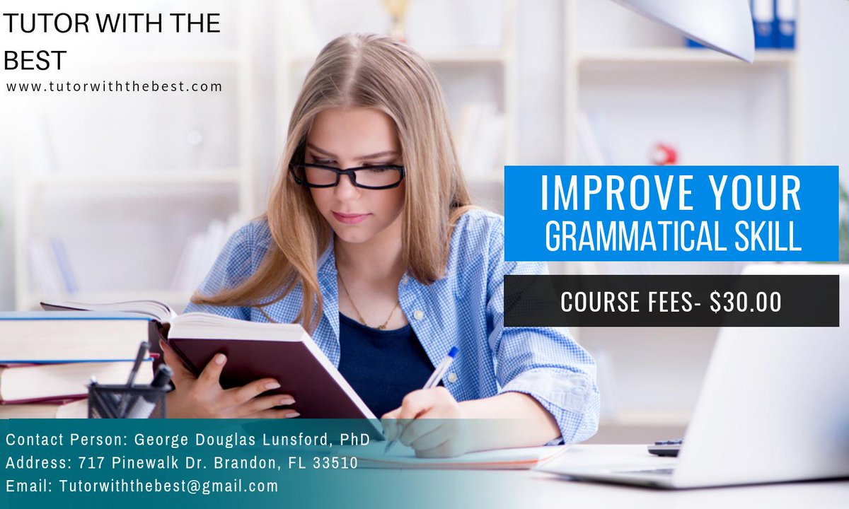 tutor_best's tweet photo. Improve your grammatical skills through our online study program.
To book your session, visit now https://t.co/v3n2V9La4F
#grammar #coaching #Coach #guidance #onlinecourse #career #Careeradvice #goals #studytechnique #onlinestudy #Tutorial #like4like #follo4follo https://t.co/unKnFz0xBE