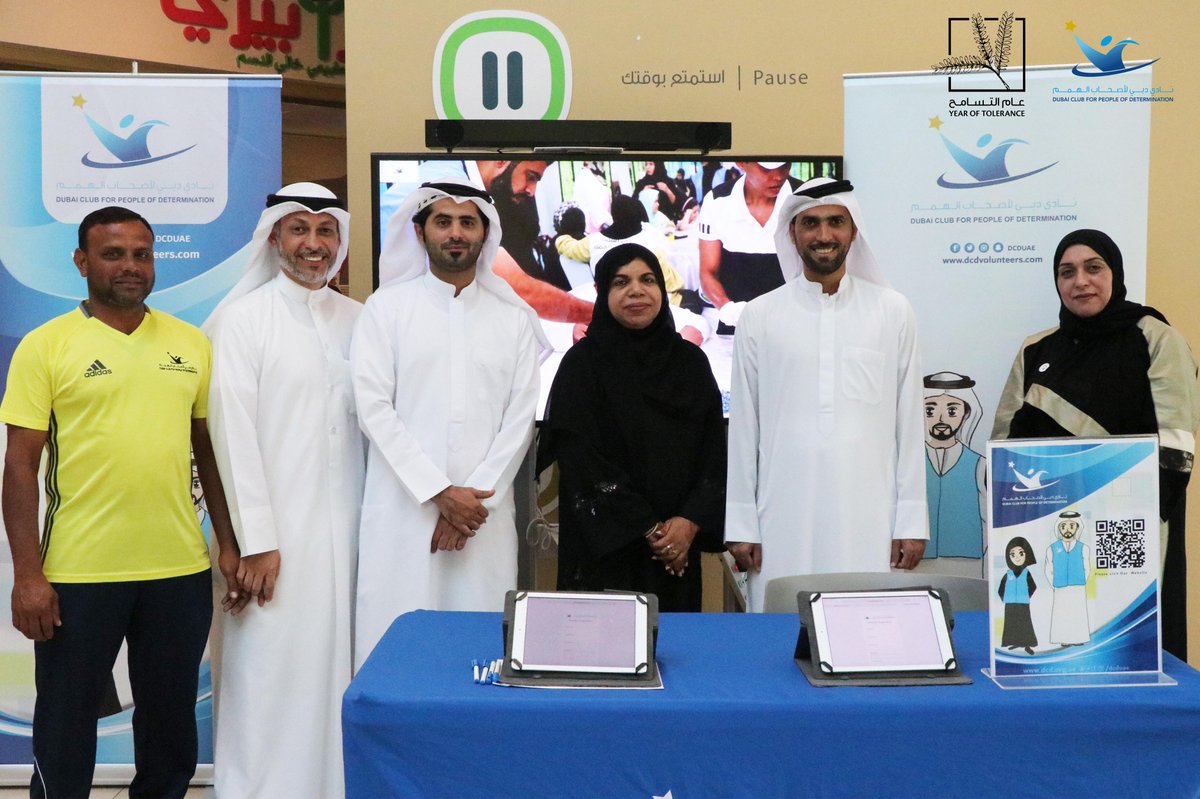 DCDuae's tweet photo. بهدف نشر ثقافة العمل التطوعي، حيث سعى المعرض لاستقطاب الطالبات من خلال توفير الفرص التطوعية، وعرضها في جميع المجالات، مع التأكيد على أهمية التطوع في بناء المجتمع.

#Repost
@hct_uae
#كليات_التقنية_العليا في دولة #الإمارات ( #HCT ) in #UAE
#نادي_دبي_لأصحاب_الهمم #dcdu
#أصحاب_الهمم https://t.co/0vfkAO56Du