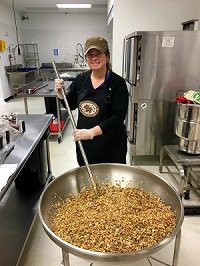 SBA_NH's tweet photo. We are proud to announce that the Maple Nut Kitchen in #Swanzey has won the 2019 Small Business Week Award for Woman Owned Business in Manufacturing. Congratulations to Vivian Cubilla-Lindblom owner. Read about her #smallbiz success story here. https://t.co/Ykw1ql51rC https://t.co/SDKxCJkzez