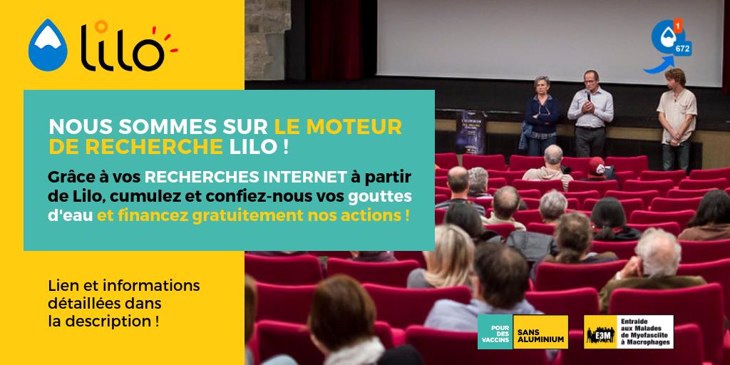 vaccinssansalu's tweet photo. 📣 Vous pouvez financer gratuitement nos actions en utilisant le moteur de recherche #lilo pour vos recherches sur internet ! 💦 Vous pouvez attribuer vos gouttes d'eau à E3M pour les transformer en dons : https://t.co/3rDSjBNM1U ! Les étapes ici : https://t.co/ZTC11Q5uPW Merci ! https://t.co/PNrifkwEHd
