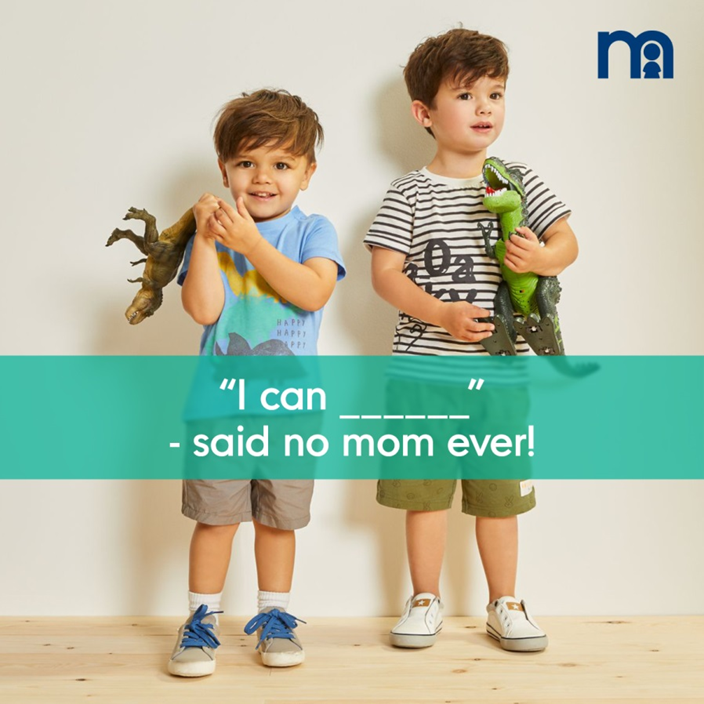 Typing… 

#ParentingIsFun #MothercareParents #MothercareMom #SaidNoMomEver #BabyJokes #ParentingJokes