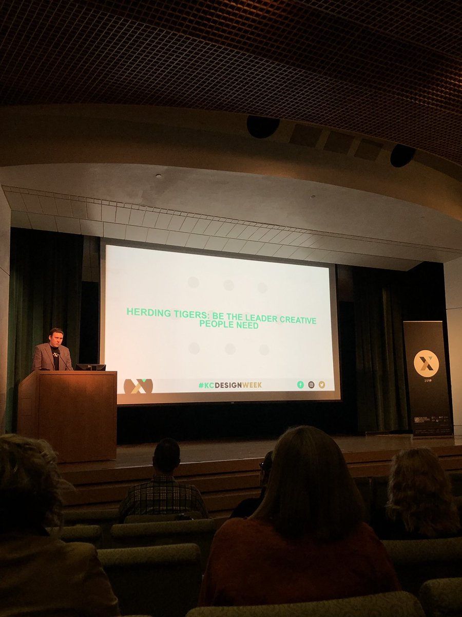 LexiRyan1's tweet image. Kicking Wednesday off with a @kcdesignweek workshop, “Herding tigers: Be the leader creative people need” #creativeKC