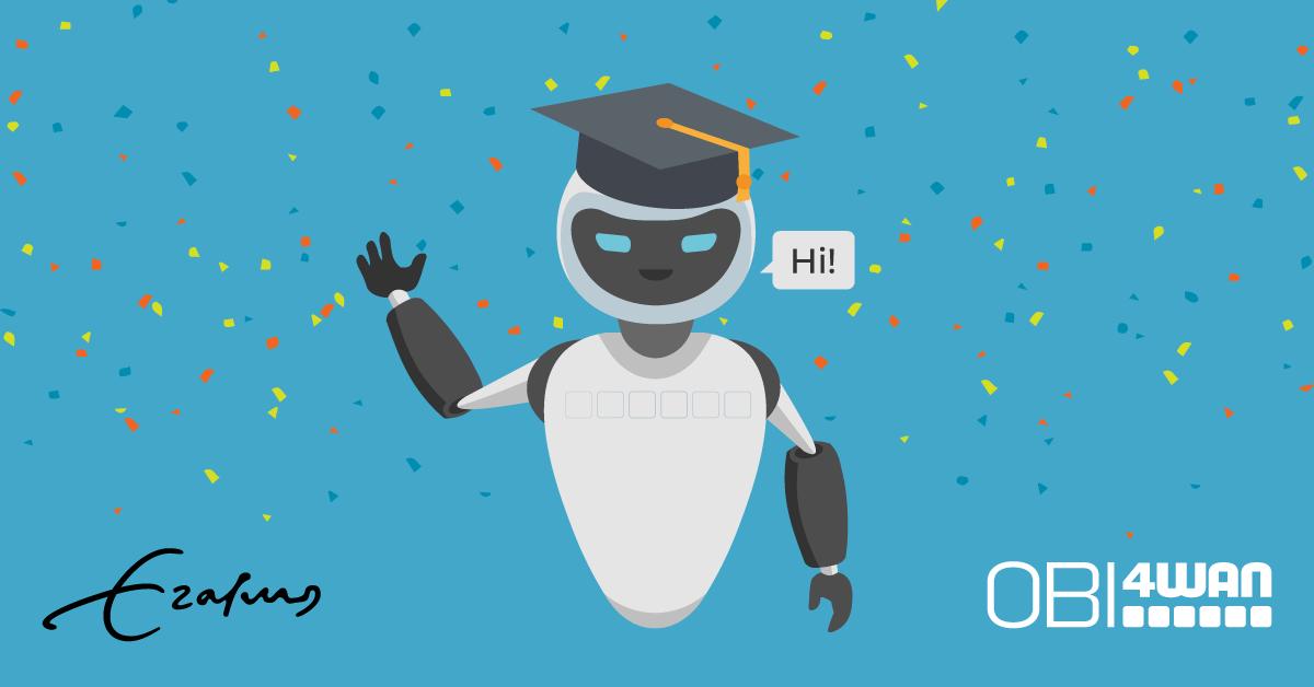 Gefeliciteerd <a href="/erasmusuni/">Erasmus University</a> met de livegang van chatbot Desiderius! Trots op dit mooie project waarbij (aankomende) studenten snel en eenvoudig het juiste collegegeld tarief vinden.🥳🎓 #erasmus #erasmusuniversity #student #chatbot #obi4wan #trots #proud