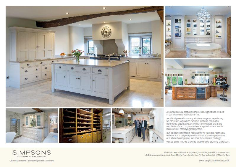 SimpsonsColne's tweet photo. A range of our projects showcased in @Live_RV magazine again this month. For beautifully bespoke #kitchens #bedrooms #bathrooms #avrooms #studies #bootrooms give us a call or visit our stunning large showroom. https://t.co/JQdl0kSJZN