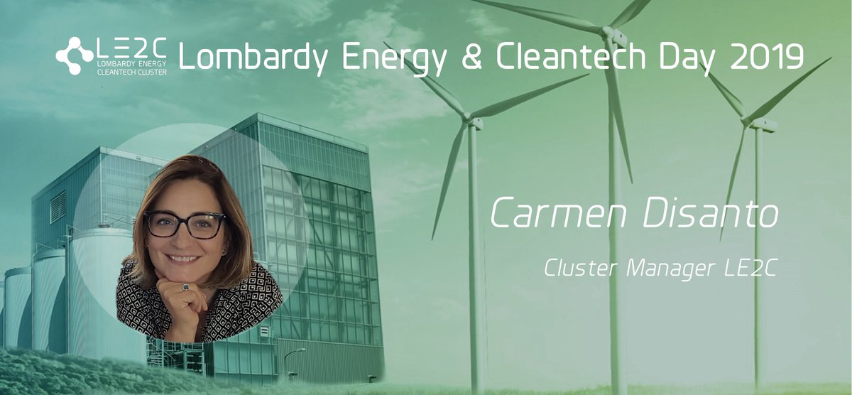 LE2Cluster's tweet photo. La Cluster Manager di @LE2Cluster apre la conferenza pubblica del Lombardy Energy & Cleantech Day 2019
#10YearsofLE2C #EUCLUSTERWEEKS https://t.co/oxjOgZ5VHm